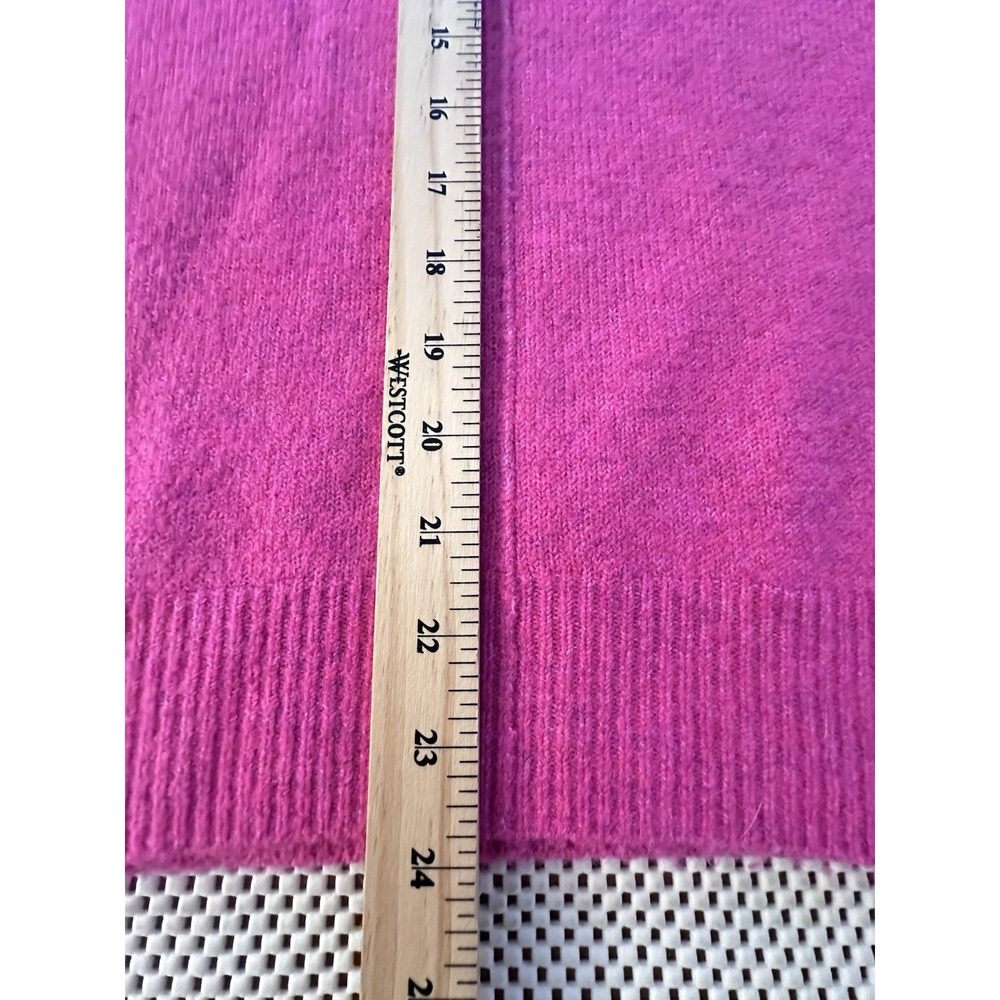 Vince Camuto Pink Sweater Women Sz XL Crew Neck Boxy Loose Fit Texture SOFT! - Picture 5 of 8